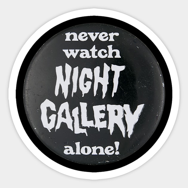 Night Gallery Sticker by Father Malone